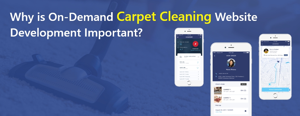 Why is OnDemand carpet cleaning website development important