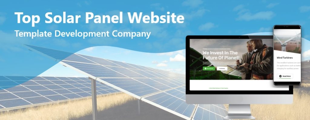 Top Solar Panel Website Template Development Company in California ThinkStart