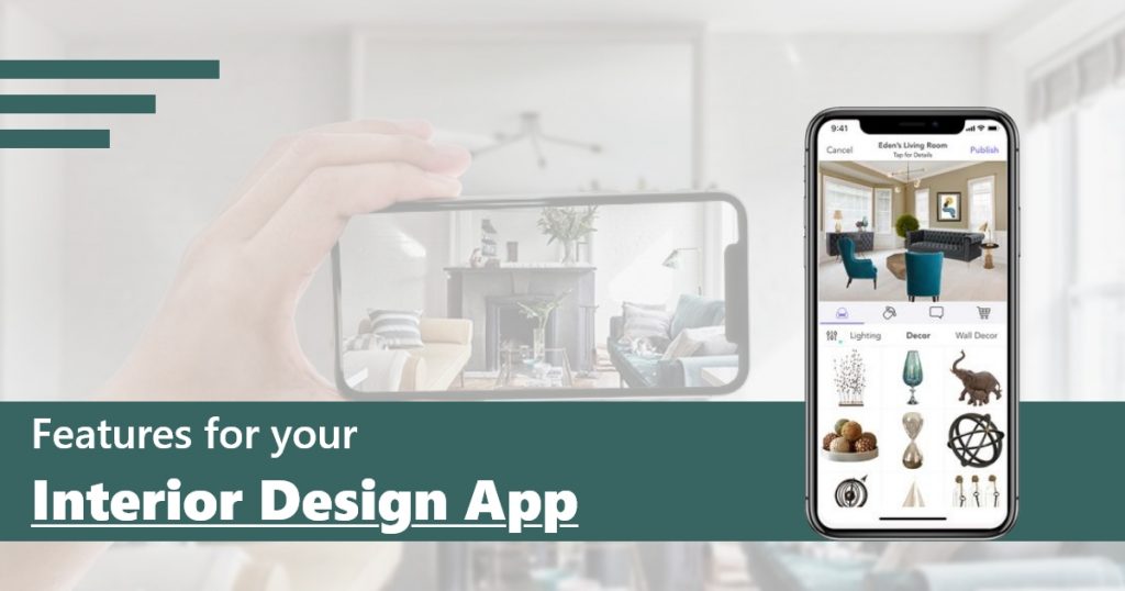 Simple Features for your Interior Design App
