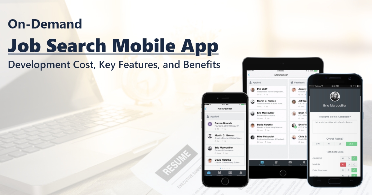 Read more about the article On-Demand Job Search Mobile App Development Cost, Key Features, and Benefits.